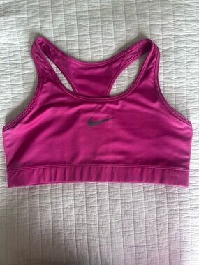 Nike Women's Bright Magenta Racerback Sports Bra